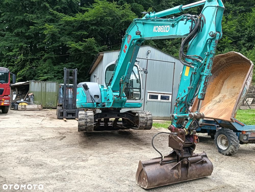 Kobelco SK80 | SK 80 MSR | koparka gąsienicowa obrotowa | 8 ton | midi koparka | silnik Isuzu - 1