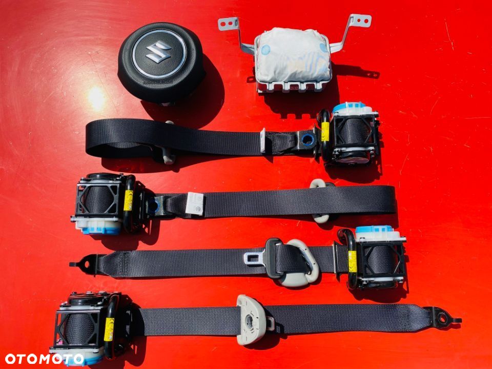 SUZUKI SWIFT MK8 DESKA KONSOLA KOKPIT PULPIT PÓŁKA PARAPET AIRBAG PODUSZKI PASY PAS regeneracja Raz2 - 8