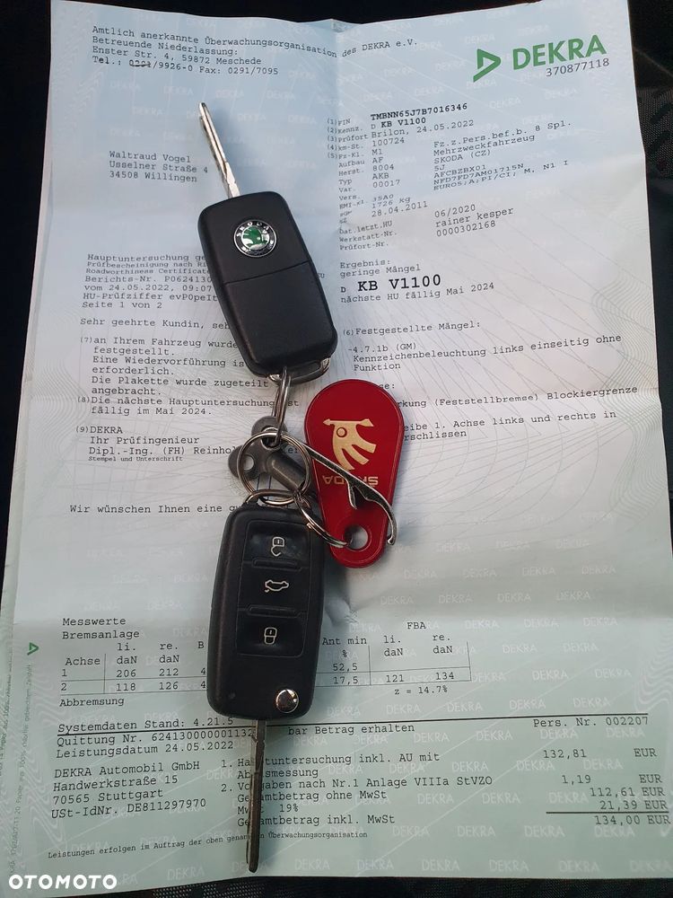 Skoda Roomster 1.2 TSI Comfort DSG - 20