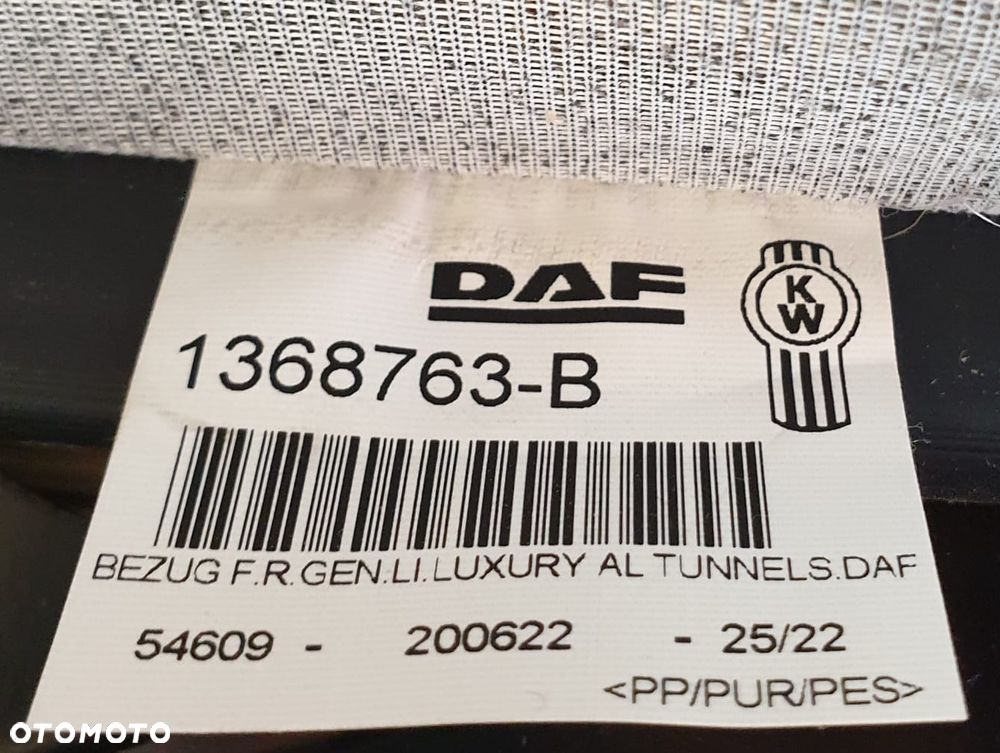FOTEL SIEDZENIE LEWE KIEROWCY DAF XF POLIFT 1368763-B - 7