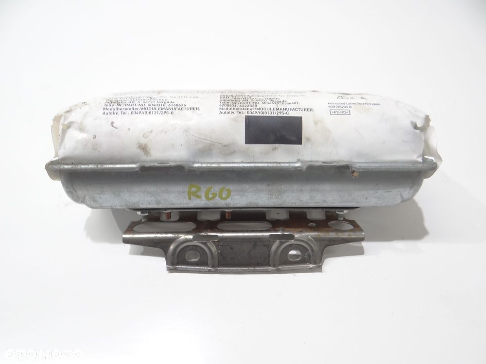 PODUSZKA POWIETRZNA AIRBAG PASAŻERA MINI R60 9802752 - 2