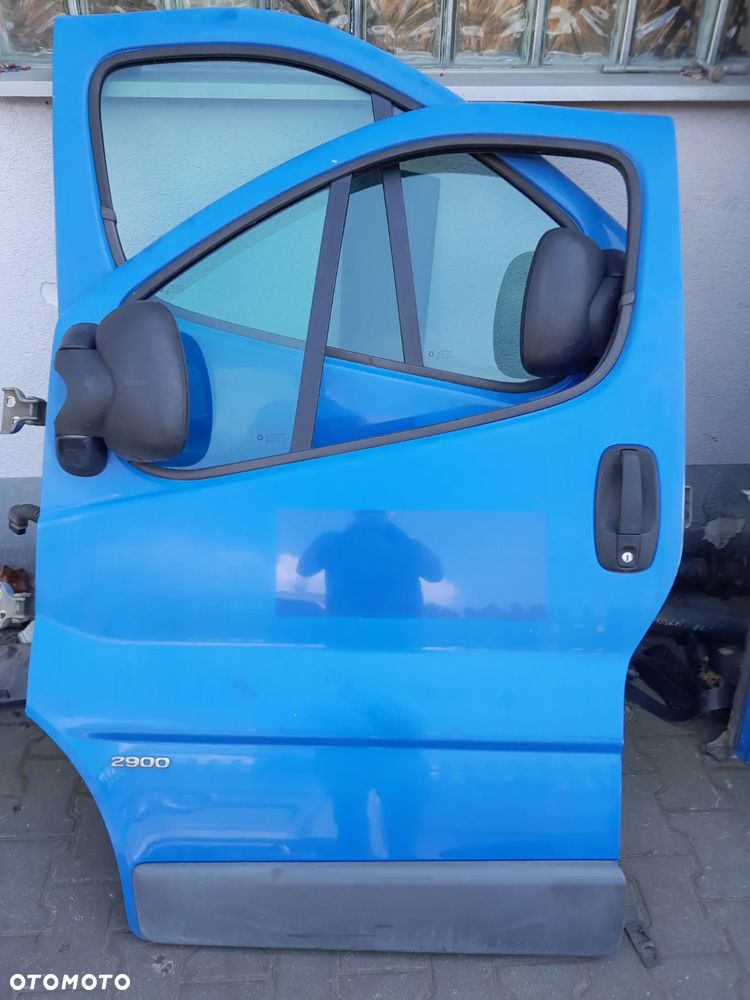 Drzwi lewe gołe Renault Trafic II 05r - 1