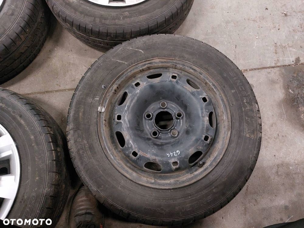 FELGI STALOWE 4 SZT 5x100 5Jx14 ET35 FI57,1 6Q0601027H VW SKODA - 2
