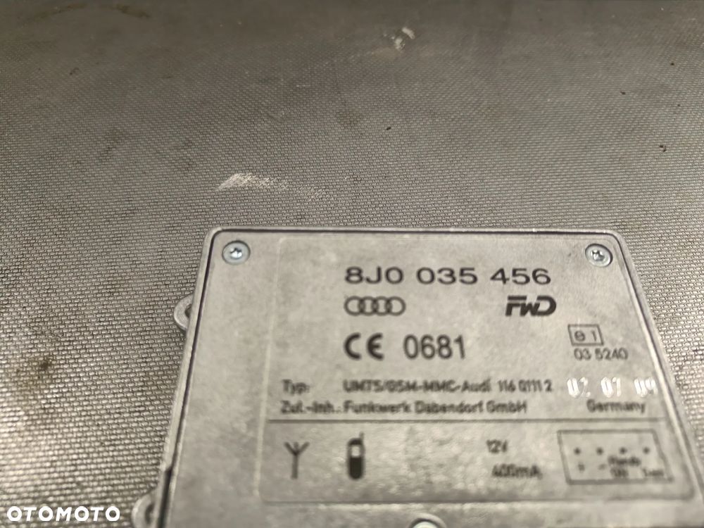 Wzmacniacz Anteny Audi A4 B8 A5 TT Q5 moduł 8J0035456 - 3
