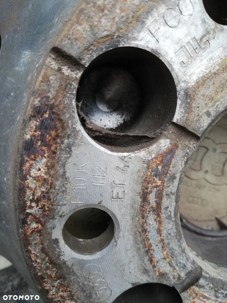 AUDI Q7 4L TOUAREG 21" FELGI ALUMINIOWE 5x130 ET44 ORYGINAŁ 4L0601025 KPL - 7