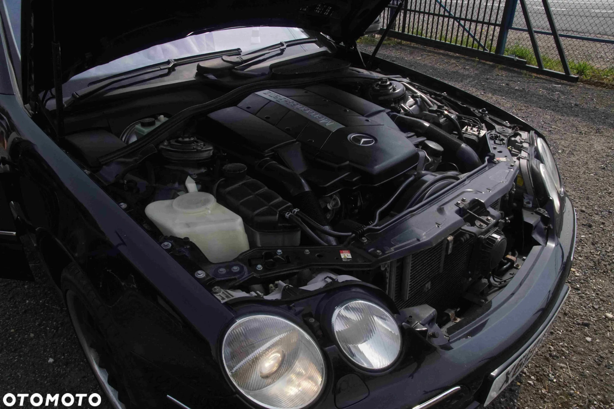 Maska Zderzak Reflektory Błotniki Wzmocnienie Belka Pas Przedni Lampy Mercedes CL500 CL600 W215 C215 Przyszowice - 21