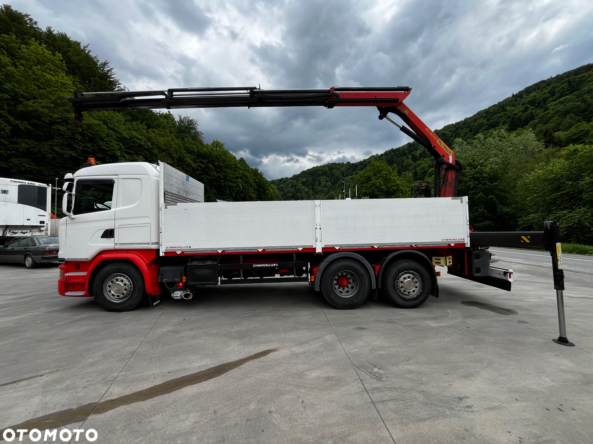 Scania G450 // 6x2// Skrzynia 6.40x2.49 // HDS Palfinger // Oś skrętna podnoszona // - 6