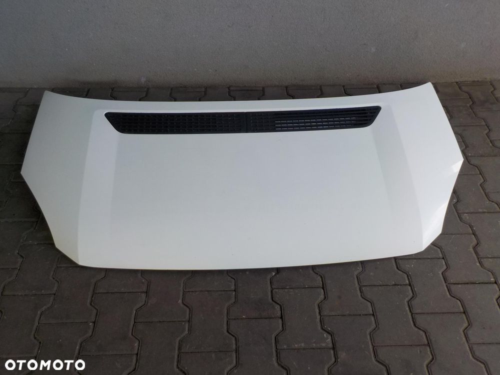 VW CRAFTER 06- MASKA KLAPA POKRYWA PRZÓD BIAŁA - 1