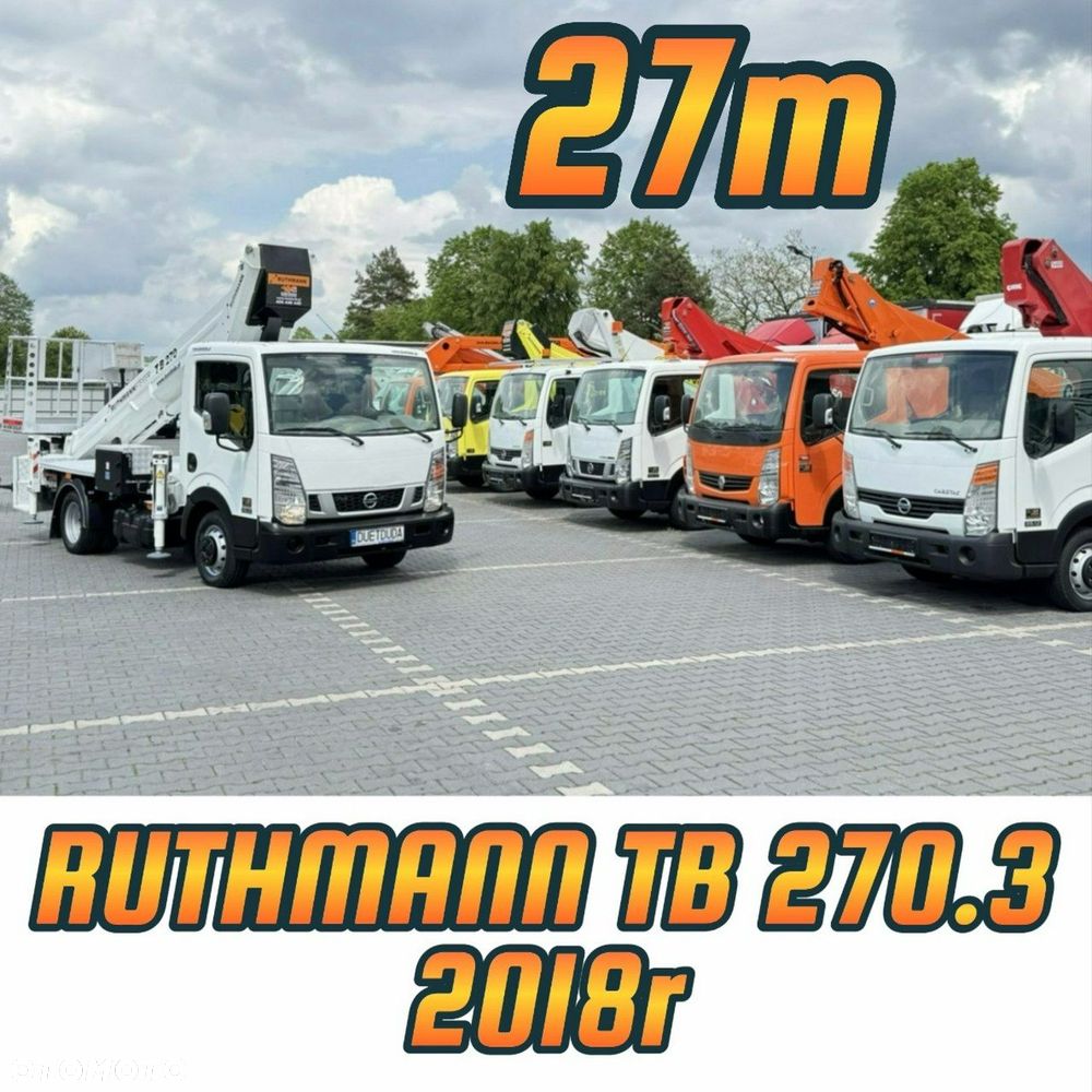 Nissan Zwyżka Podnośnik Koszowy 4X4 CABSTAR MAXITY SPRINTER - 35