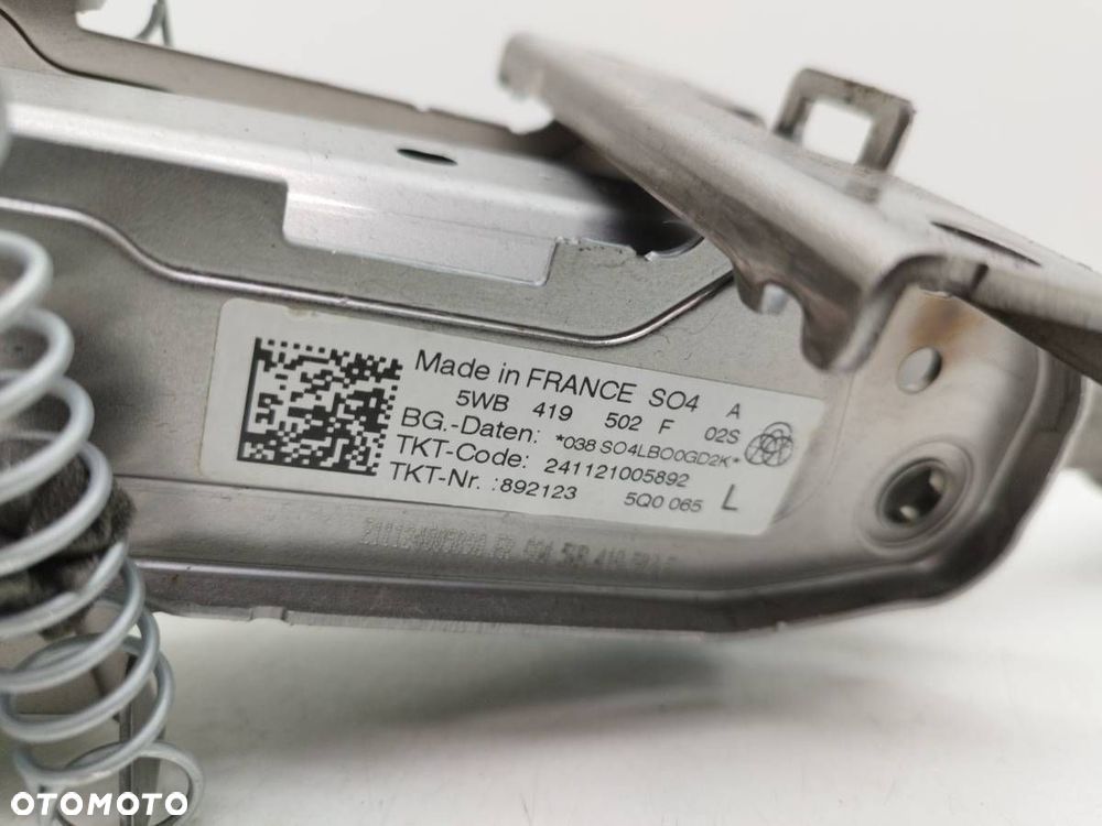 KOLUMNA KIEROWNICZA SKODA OCTAVIA IV EU 5WB419502F - 5