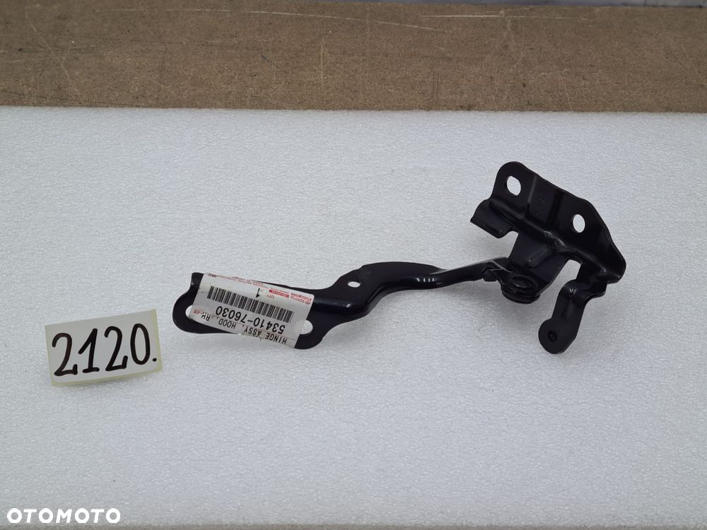 Lexus CT A10B200H zawias maski prawy prawe 53410-76030 - 7
