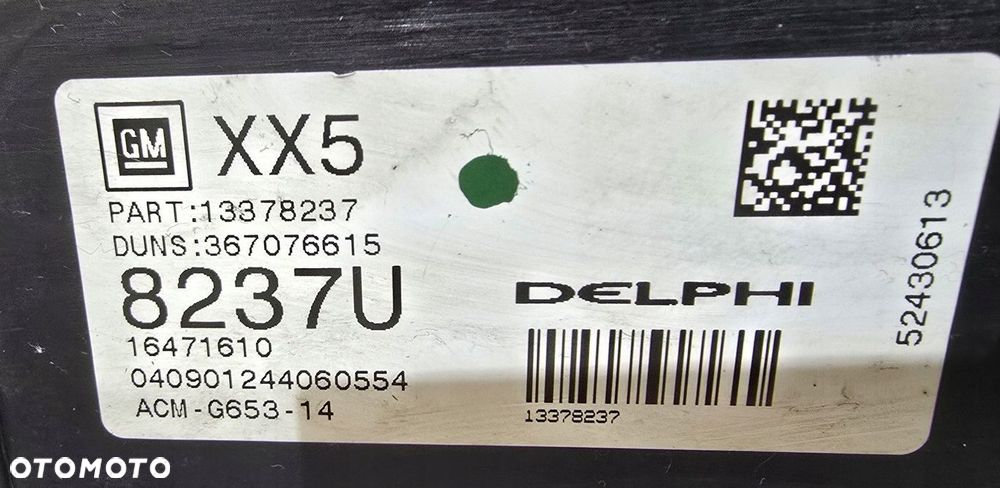 nagrzewnica obudowa opel insignia a 13r lift eur 13378237 - 3