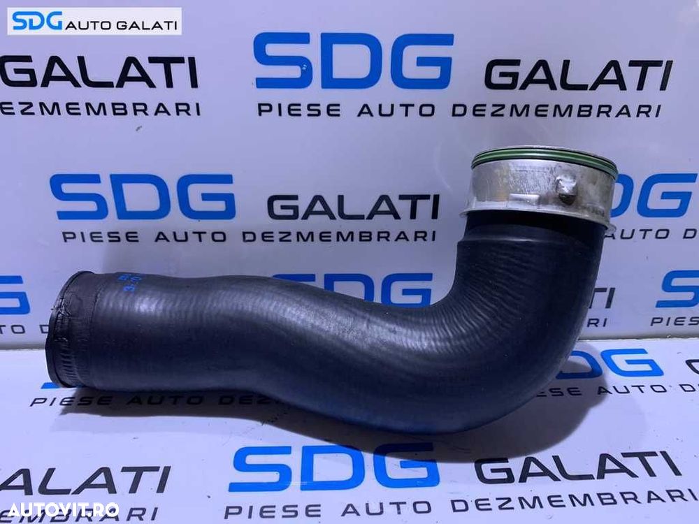 Furtun Conducta Presiune Aer Turbo Turbina Turbosuflanta VW Touran 2.0 TDI BMN 2003 - 2010 Cod 3C0145762AJ - 1