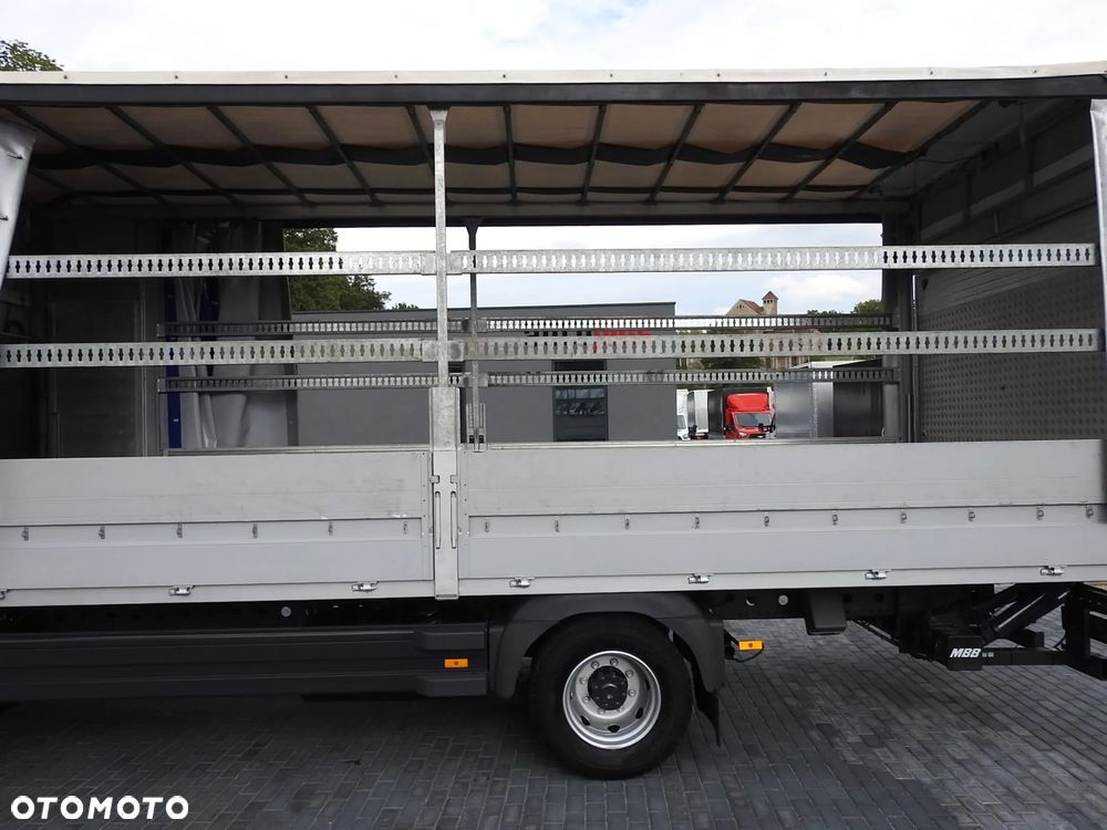 Mercedes-Benz ATEGO 1221 PLANDEKA WINDA 16 PALET WEBASTO KLIMATYZACJA PNEUMATYKA BLIŹNIACZE KOŁA 230KM [ 859917 ] - 22