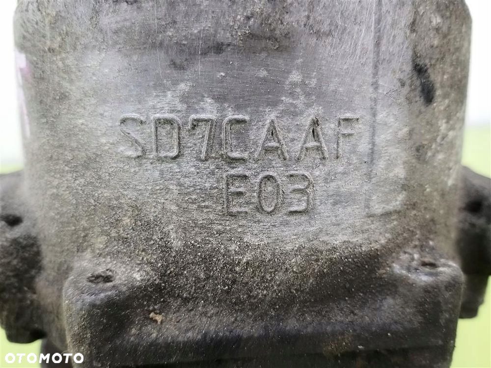 Sprężarka klimatyzacji Peugeot 307 2001-2008 1,6 HDI SD7CAAFE03 ORYGINAŁ - 3
