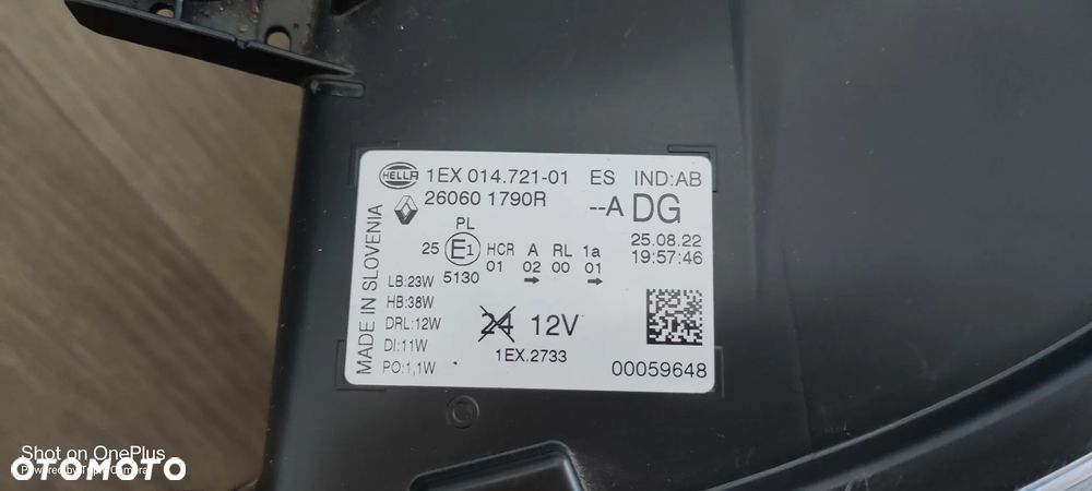 Renault Trafic 3 Lift Lampa Lewa Przód Led - 7