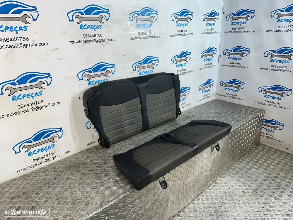Conjunto Bancos Pele Perfurada Tecido Fiat 500 Sport 312 2007 - Presente - 7
