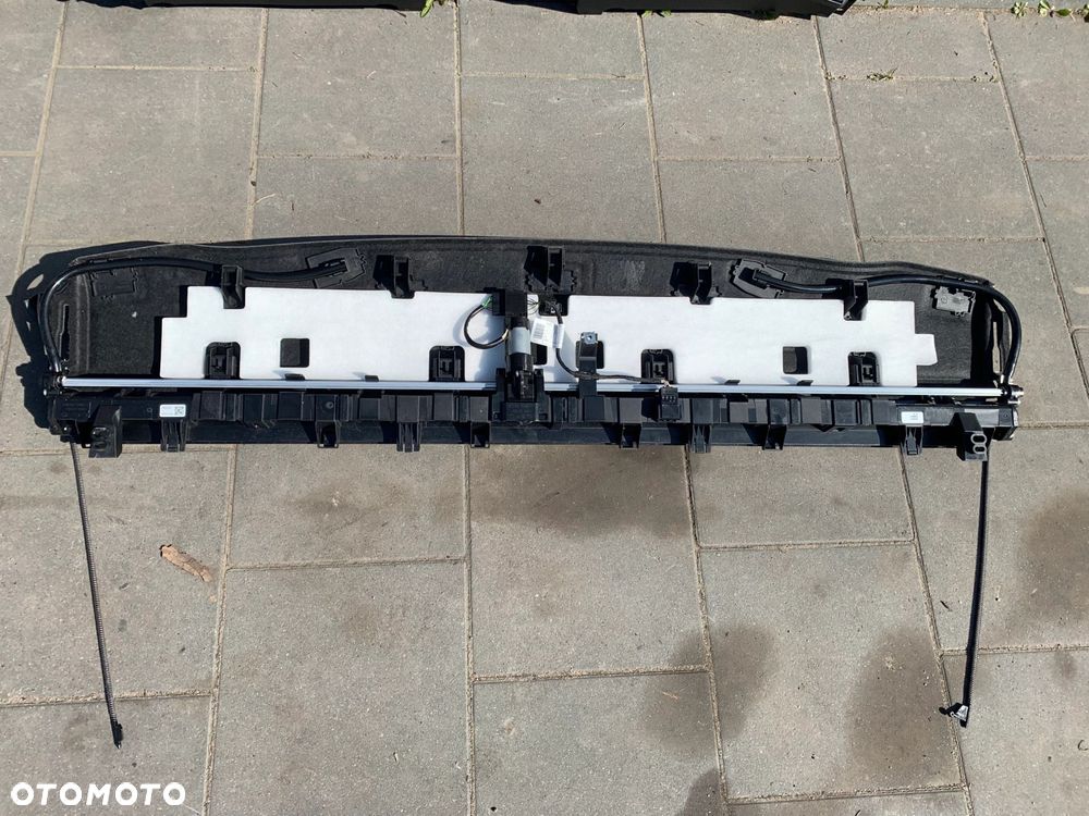 PÓŁKA TYLNA ROLETA ELEKTRYCZNA PODSZYBIE BMW 7 G70 ALCANTARA 5A20E41 - 10