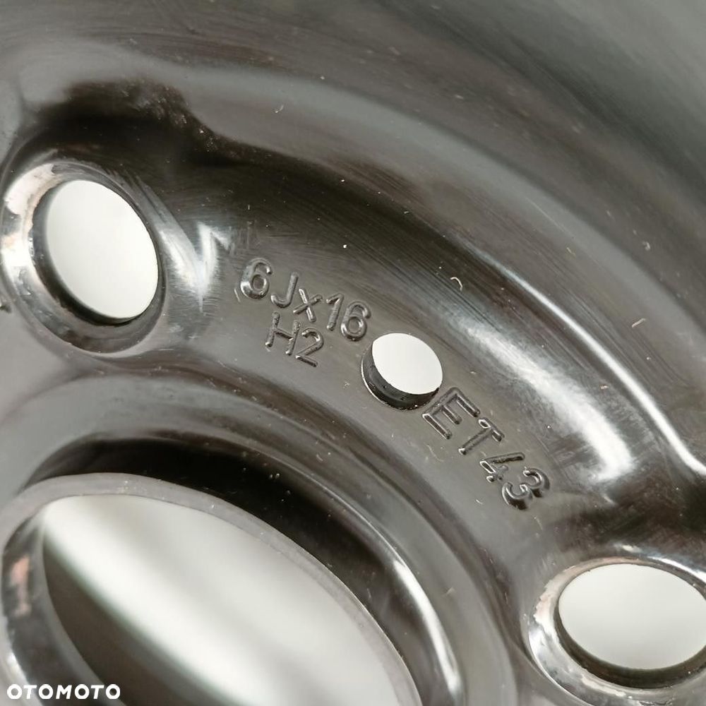 Felgi 5x112 16 Audi Q2 + Kołpaki 4szt (F464) - 6