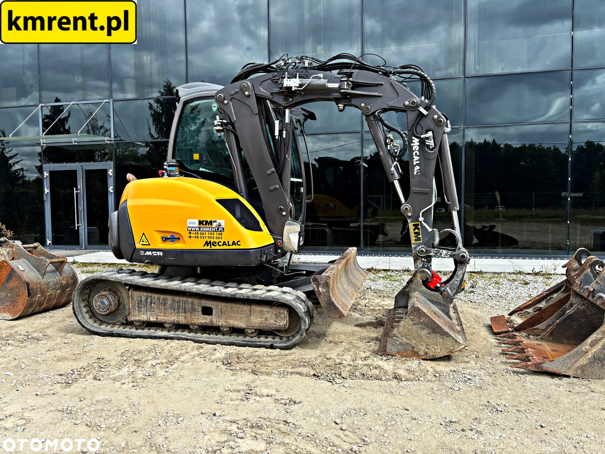 Mecalac 6 MCR MINI KOPARKA 2018r. | JCB 8035 VOLVO ECR 48 25 CAT 308 KUB - 3