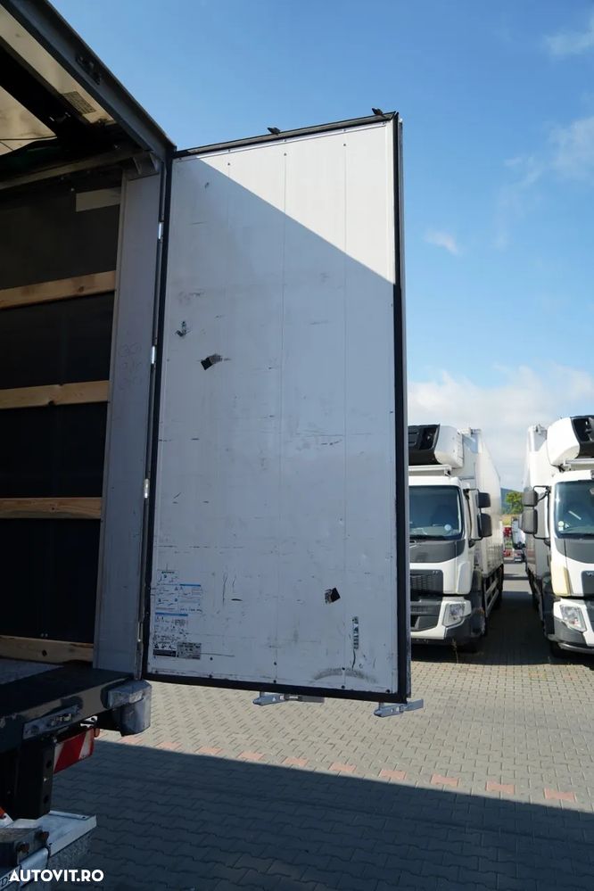 Fruehauf CORTINĂ / STANDARD / HALOMETRU DHOLLANDIA 2.000 kg / SAF / 100% ANVELOPE / BALCĂ PODEA PUTERNICĂ / - 14