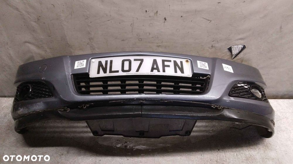 +  ZDERZAK PRZÓD PRZEDNI OPEL ASTRA H III LIFT FL Z168 GRAFITOWY - 1