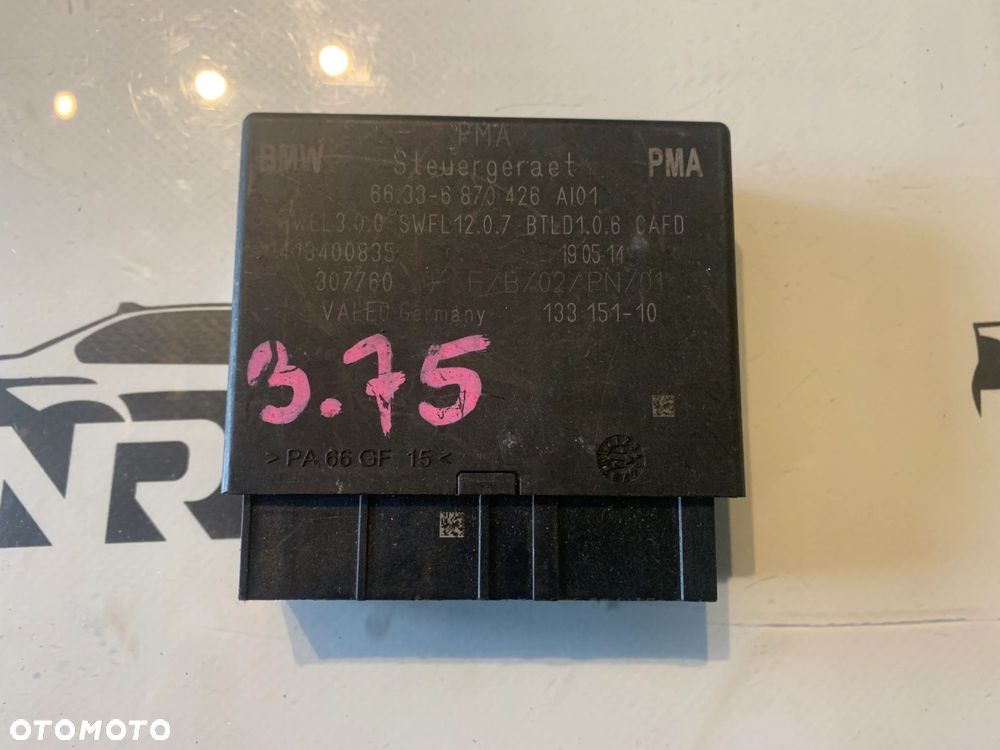 MODUŁ STEROWNIK PARKOWANIA PDC BMW i3 I01 6870426 - 1