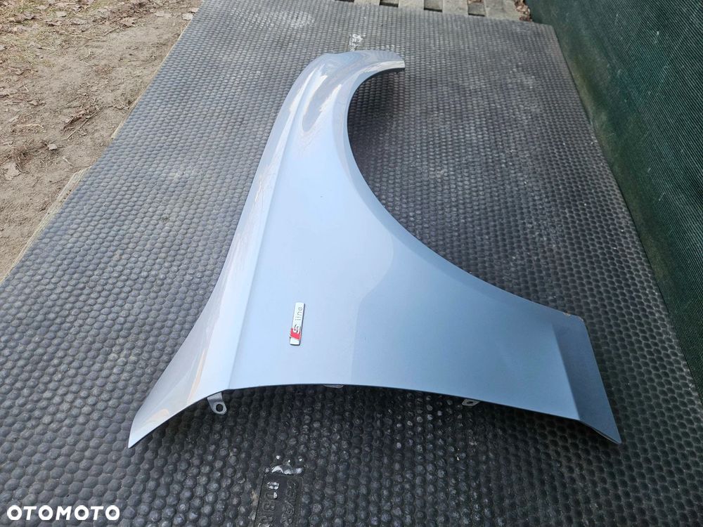 Blotniki Prawy Nadkole Przod Przedni Szary Audi A4 B8 Sedan Kombi Przed Lift Oryginalny lakier - 30