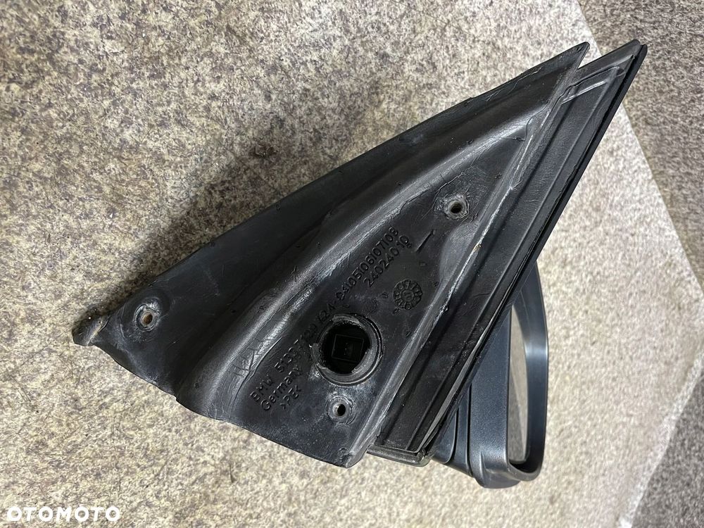 Lusterko prawe pasazera 3 PIN 475/9 BLACK SAPPHIRE BMW E70 X5 E71 X6 BDB - 9