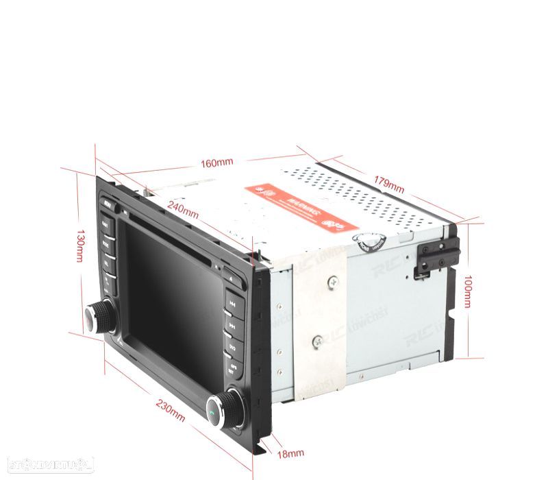 AUTO RADIO 2DIN 7" PARA AUDI A4 B6 B7 00-07 USB GPS TACTIL HD - 2