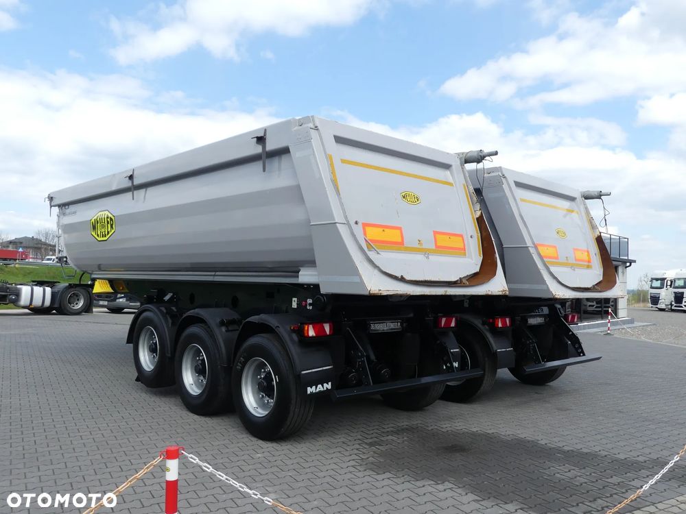 Meiller WYWROTKA STALOWA 26m3/ RYNNA / PRZEBIEG 130 TYS KM / - 6