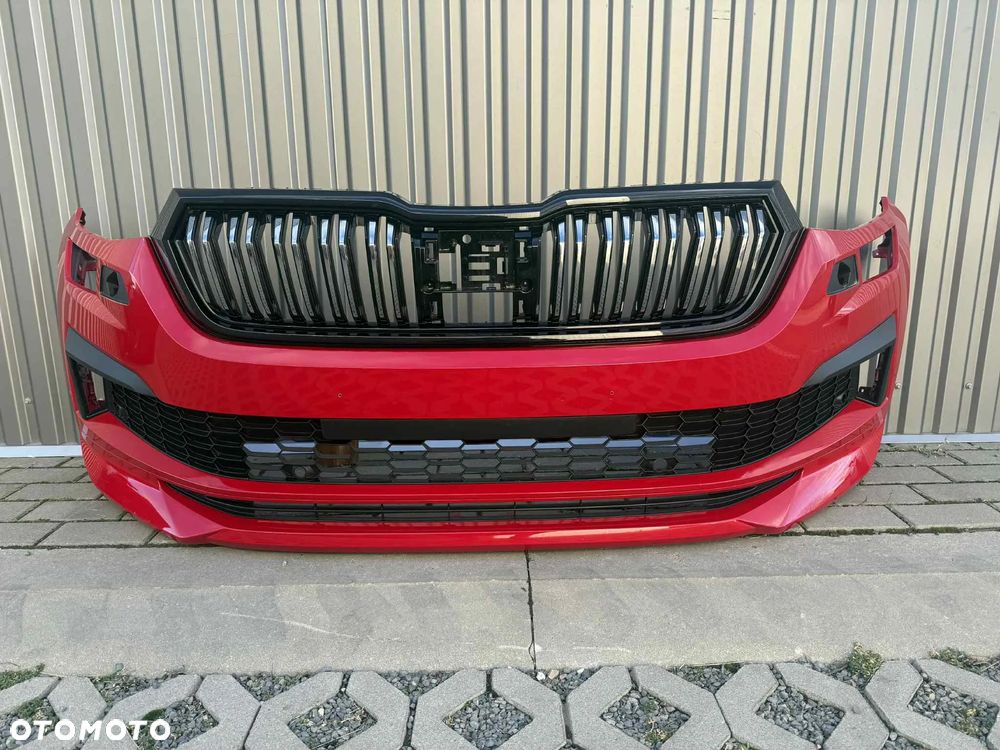 Skoda Kodiaq I Lift Sportline Zderzak Przód Przedni Kompletny 6xPDC Radar Spryskiwacze LF3P K1K1 - 1