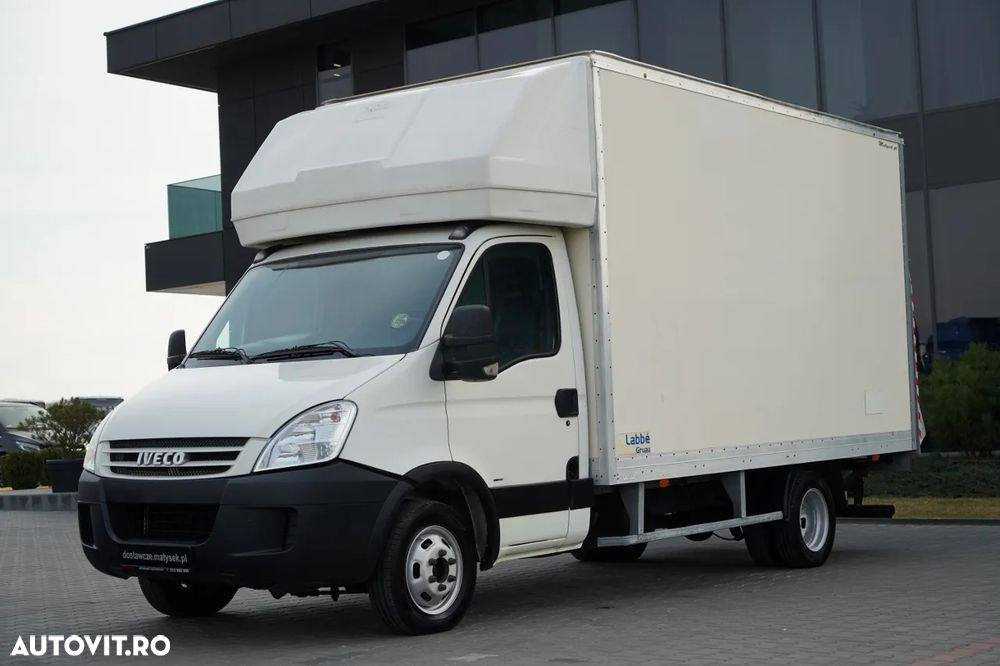 Iveco DAILY 35-150 / CONTAINER 4.3 m / 750 KG RIDICARE / DUBLU / IMPORTAT - 2