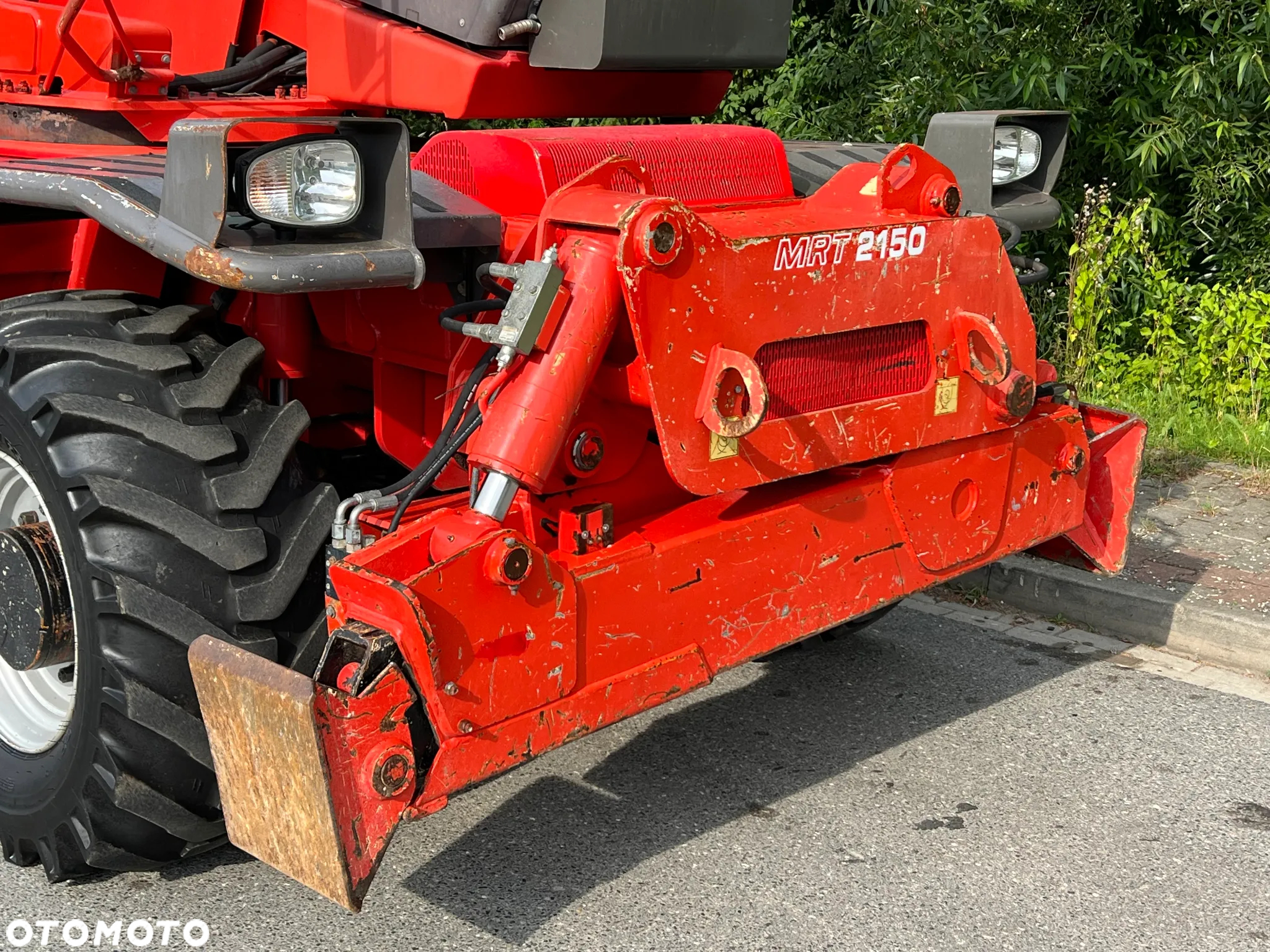 Manitou ŁADOWARKA TELESKOPOWA MANITOU MRT 2150 STAN IDEALNY - 10