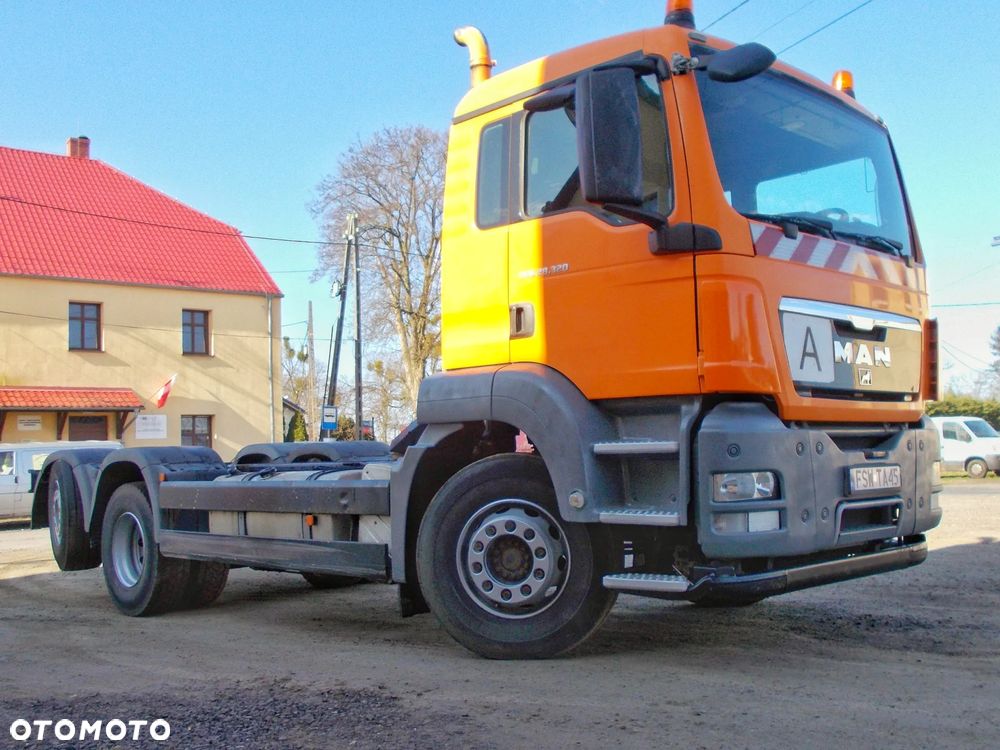 MAN TGS BECZKA ASENIZACJA, KRÓTKI ROZSTAW 410cm, EURO-5, 3-y OSIOWY, OŚ SKRĘTNA, 6x2 - 5