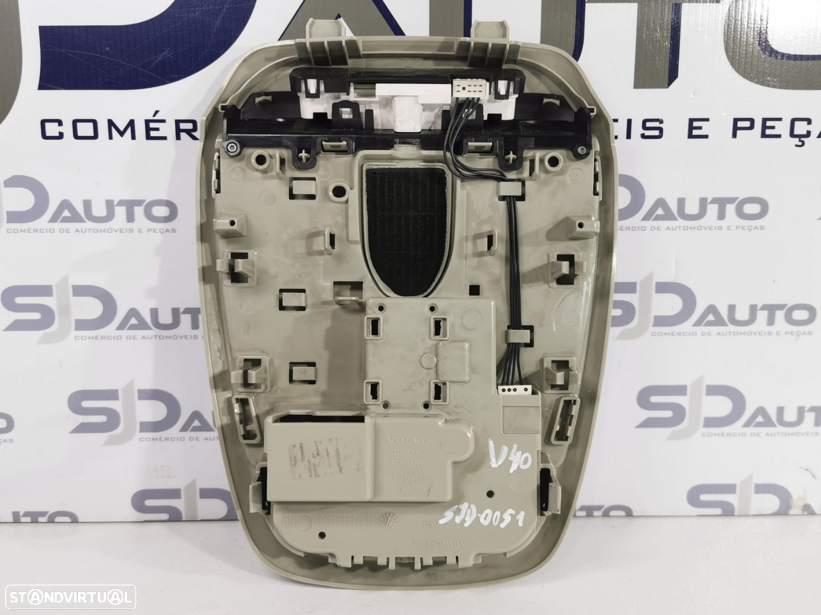 Plafonier Luz do teto - Volvo V40 D2 - 3