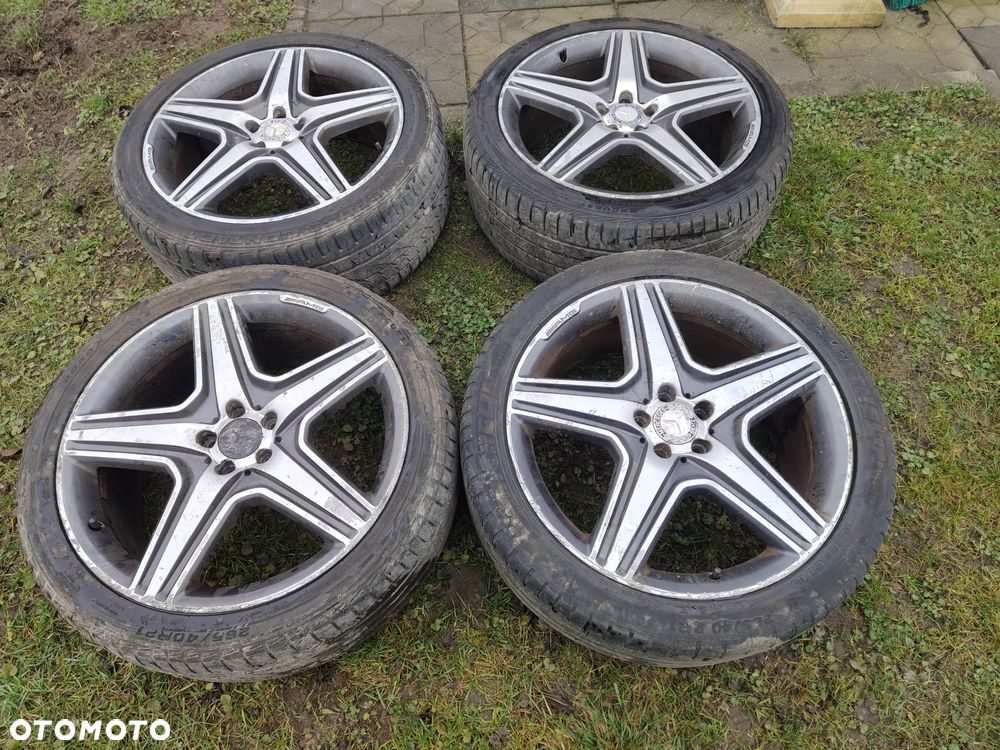 Mercedes Gl X164 Ml w164 164 Oryginalne Felgi AMG 21 cali - 3