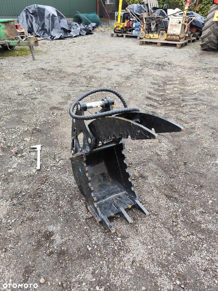 Łyżka z kciukiem dociskowym hydrauliczna łyżka kciukowa 25cm fi25 - 6