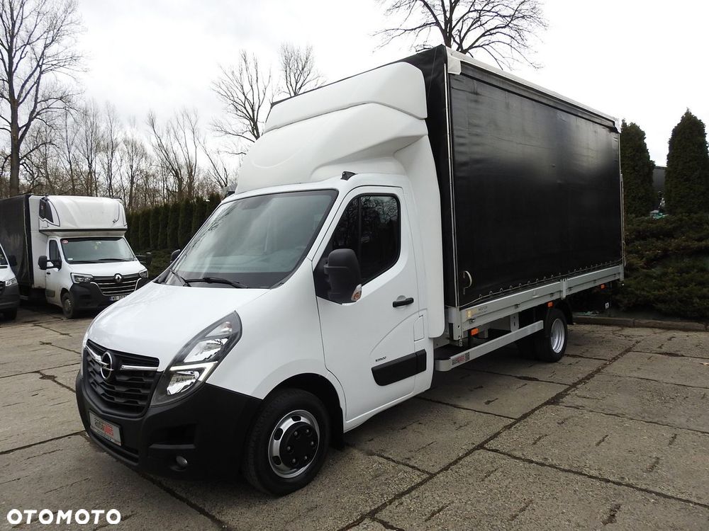 Opel MOVANO PLANDEKA WINDA 10 PALET TEMPOMAT KLIMATYZACJA LEDY PNEUMATYKA BLIŹNIACZE KOŁA  165KM - 7