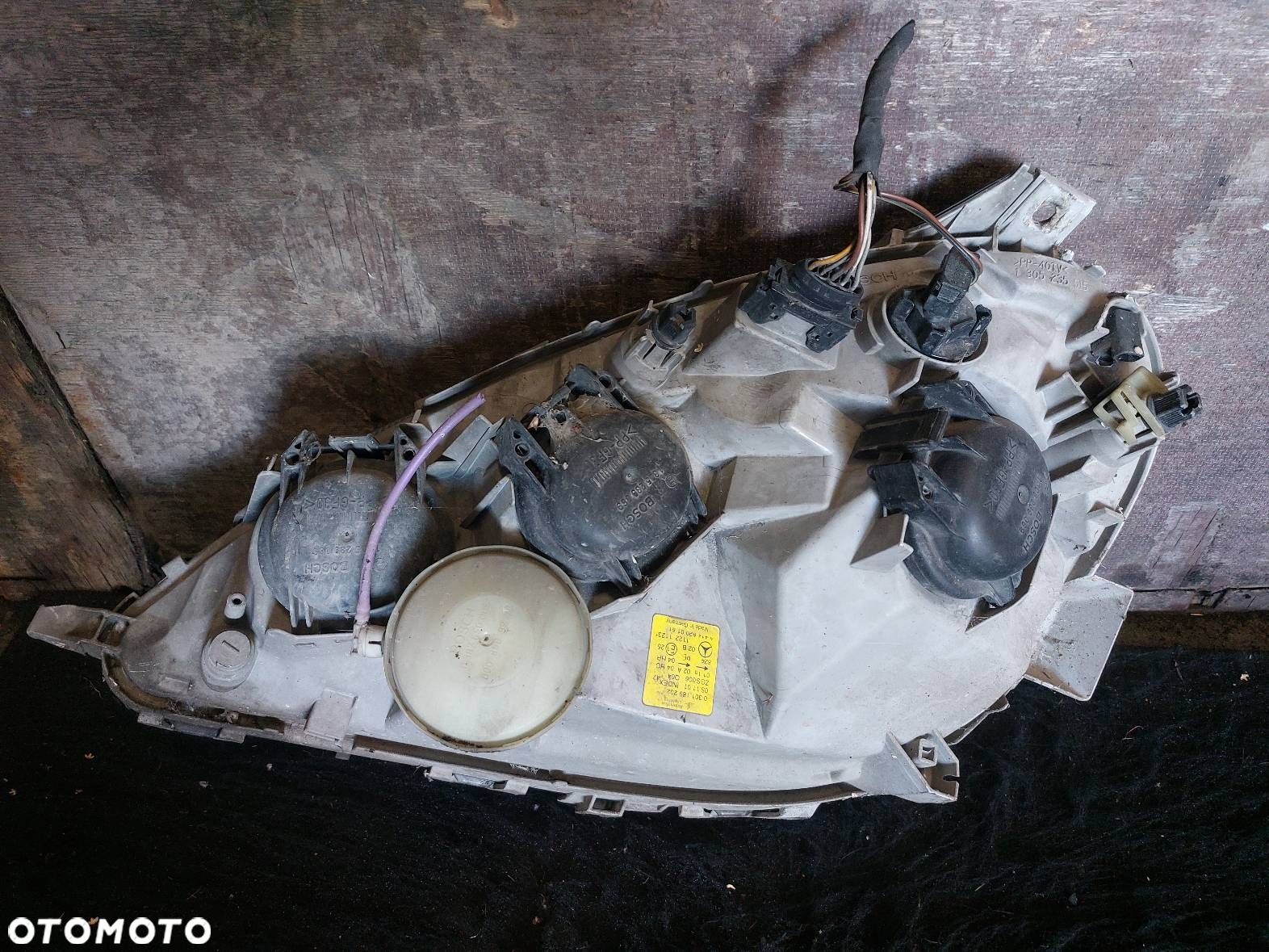 KOMPLETNY PRZÓD ZDERZAK PRZÓD LAMP VANEO W414 9744 - 4