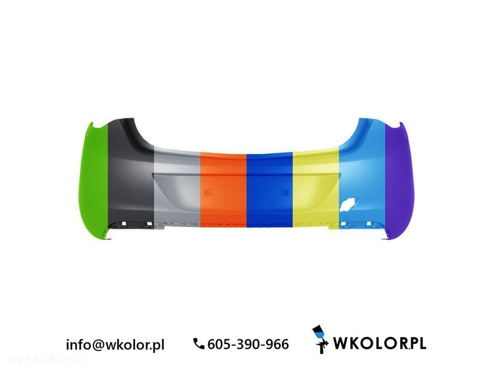 NOWY ZDERZAK OPEL ASTRA J 2010-2015 LAKIEROWANY W KOLOR - 1