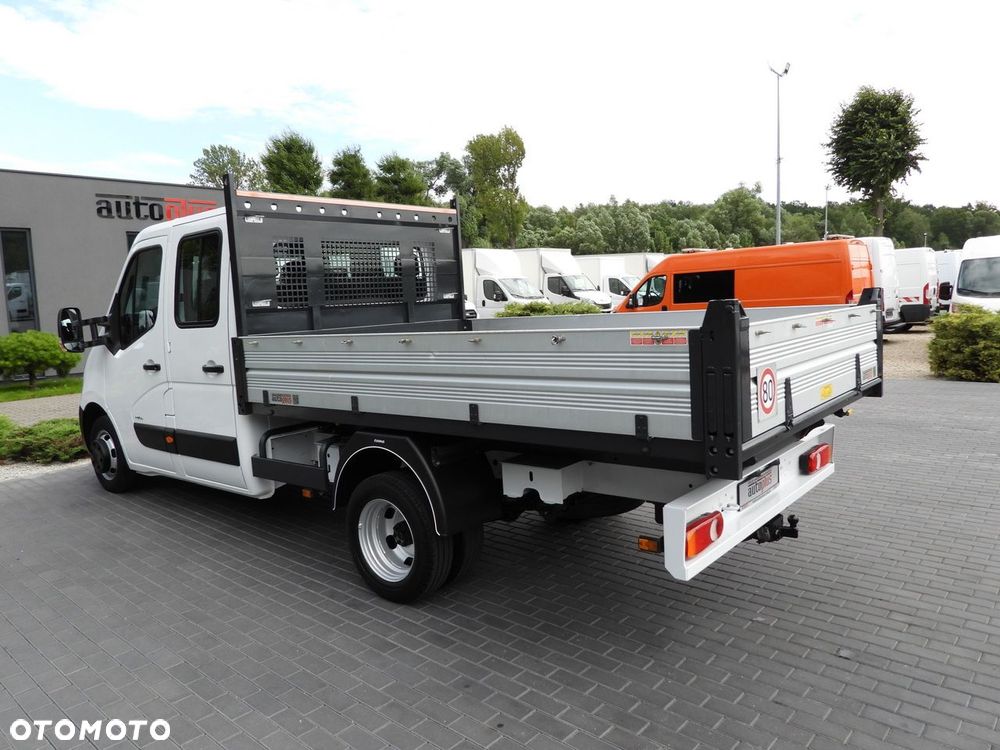 Opel MOVANO WYWROTKA PODWÓJNA KABINA DOKA 7 MIEJSC LEDY BLIŹNIACZE KOŁA KLIMATYZACJA  145KM - 10