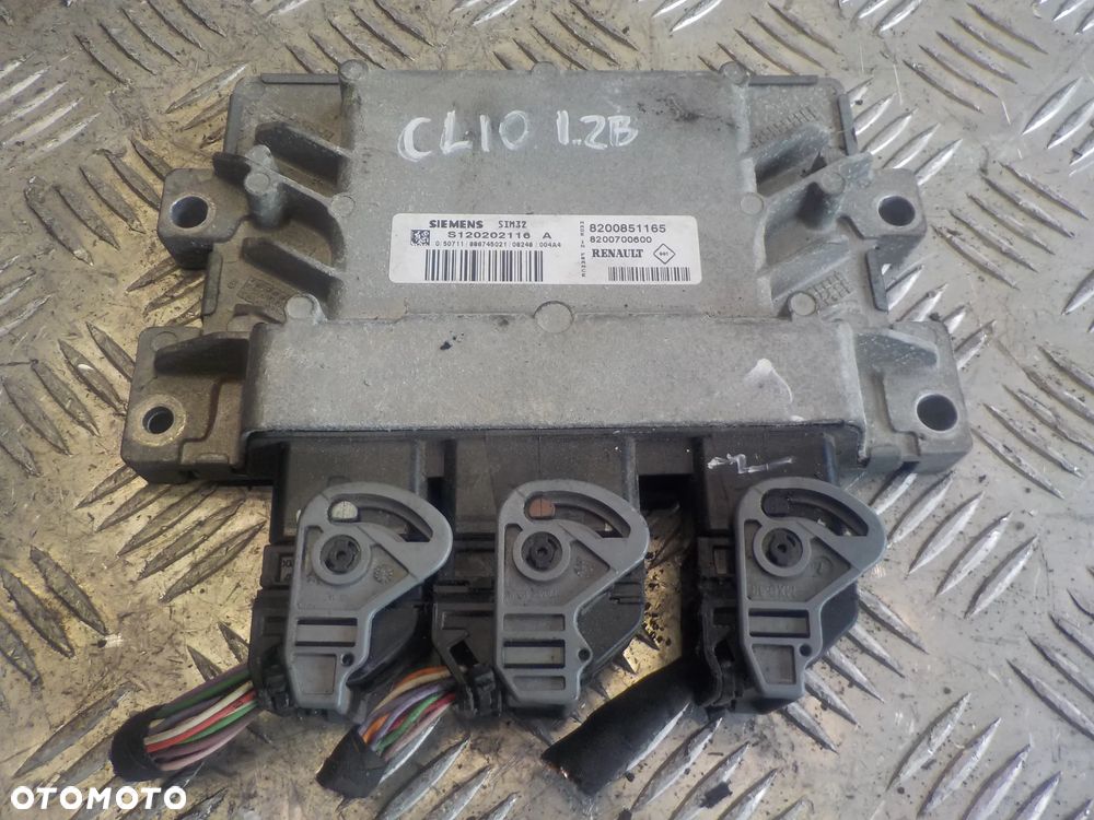 RENAULT CLIO III 1.2 B KOMPUTER STEROWNIK SILNIKA 8200851165