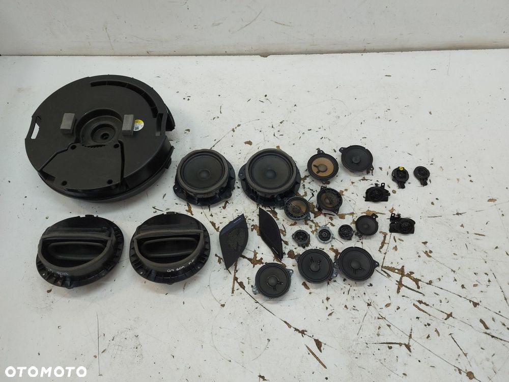 AUDI Q5 80A II głośniki zestaw głośników audio nagłośnienie SUBWOFFER - 1