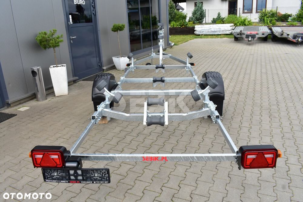 Brenderup Mocna przyczepa podłodziowa 180750UB X LED Alufelgi do łódki 5,5 m. - 8