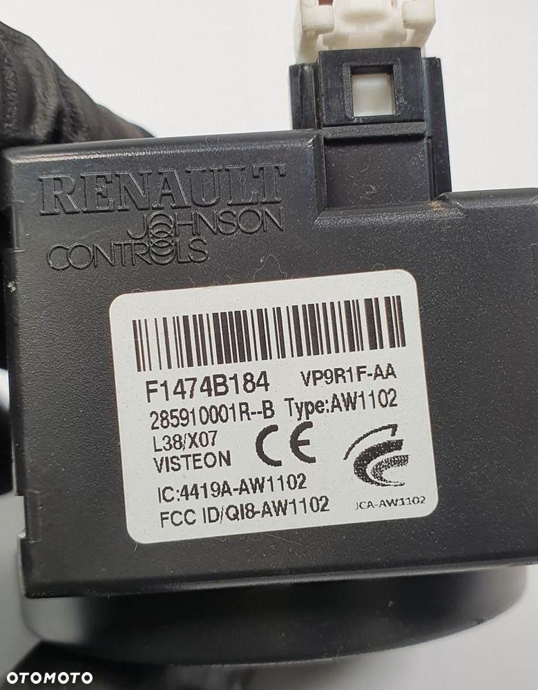 PĘTLA IMMO IMMOBILIZERA RENAULT TWINGO III 285910001R - 3