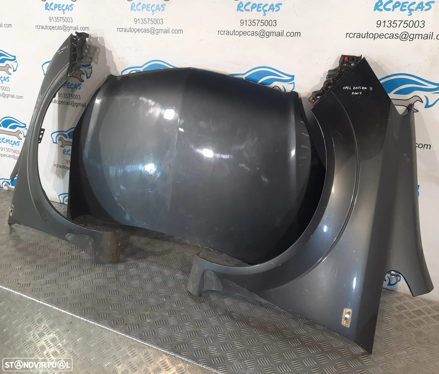 FRENTE COMPLETA OPEL ZAFIRA B A05 CAPOT PARACHOQUES GUARDA-LAMAS OTICAS RADIADOR - 9