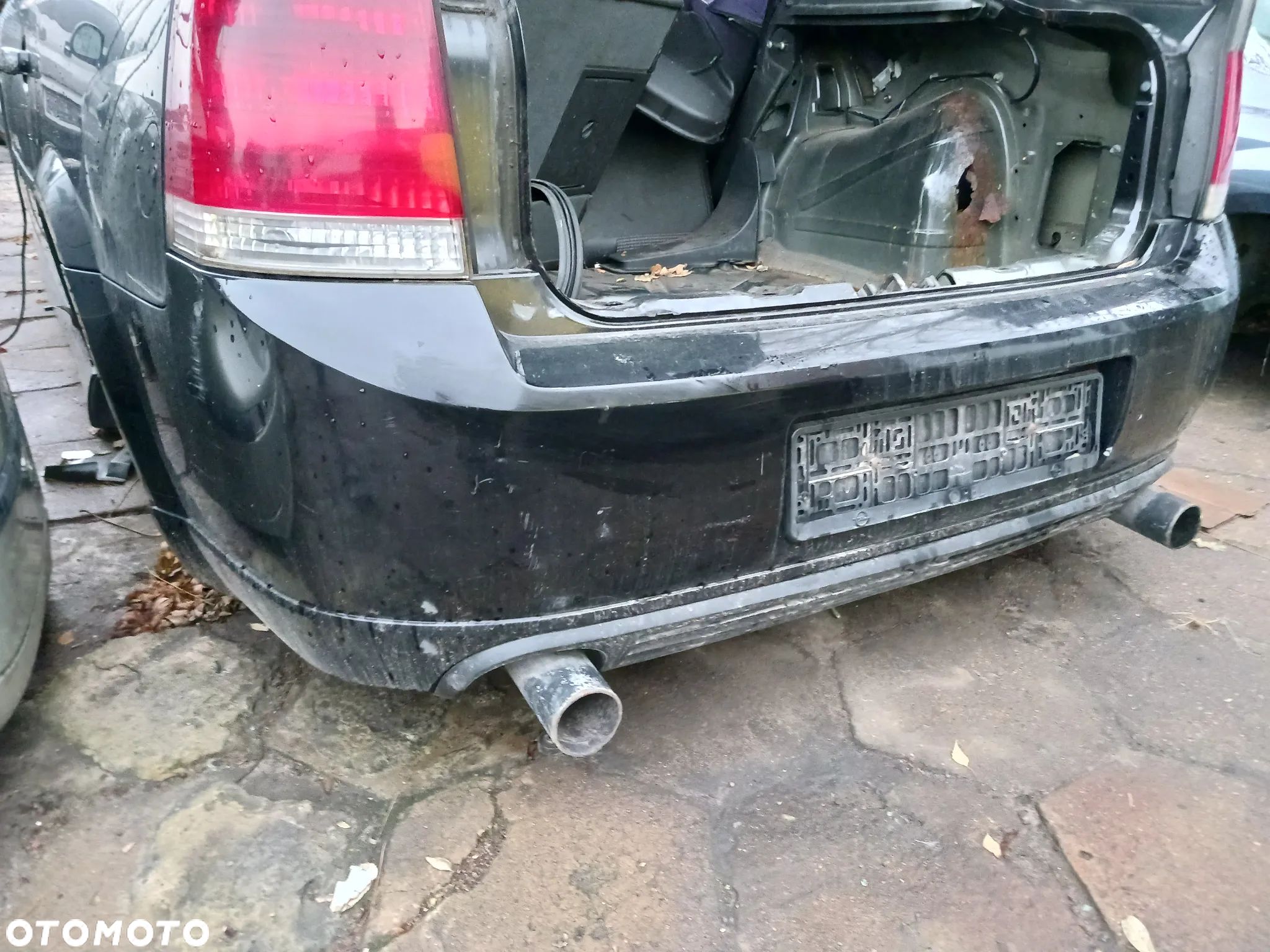 Zderzak tył dokładka dyfuzor Vectra C Sedan GTS 2,0T Z20R dokładka zderzaka - 1
