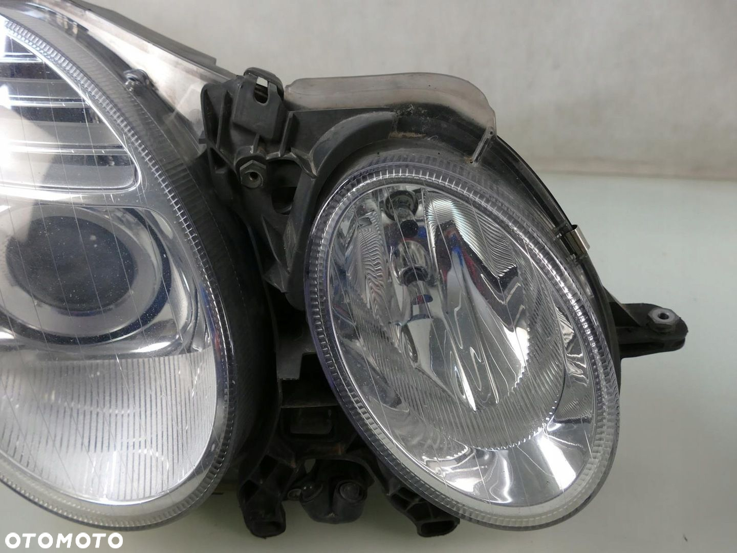 MERCEDES W211 LIFT LAMPA XENON SPRYSKIWACZ PRZÓD LAMPY PRZEDNIE KOMPLET - 10