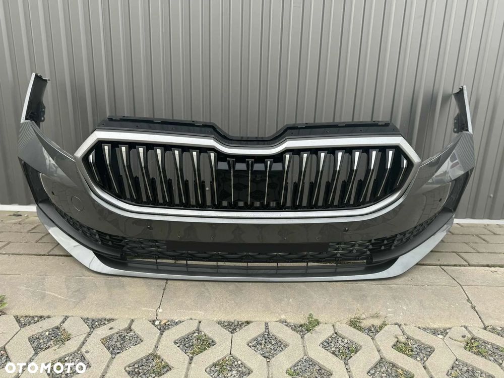 SKODA SUPERB IV Zderzak przód przedni kompletny LF7C 4xPDC GRILL 2023r- - 1